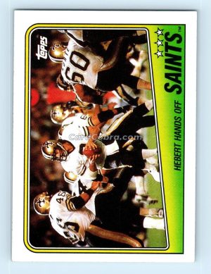 1988 Topps #54 Bobby Hebert New Orleans Saints