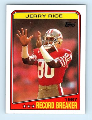 1988 Topps #6 Jerry Rice San Francisco 49ers