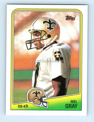 1988 Topps #63 Mel Gray New Orleans Saints Rookie Card