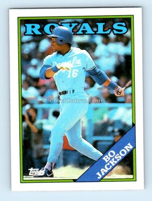 1988 Topps #750 Bo Jackson Kansas City Royals