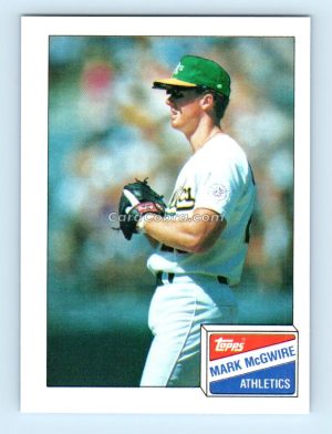 1988 Topps Bazooka #13 Mark McGwire Oakland Athletics