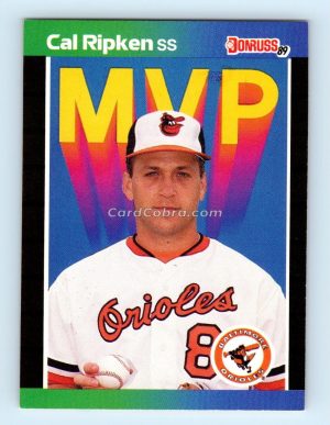 1989 Donruss #BC-15 Cal Ripken Jr. Baltimore Orioles