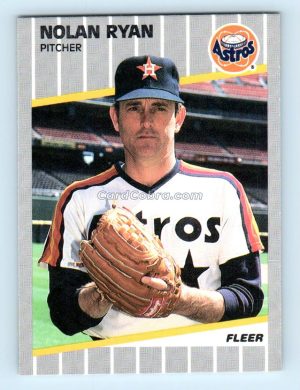 1989 Fleer #368 Nolan Ryan Houston Astros