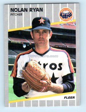 1989 Fleer #368 Nolan Ryan Houston Astros