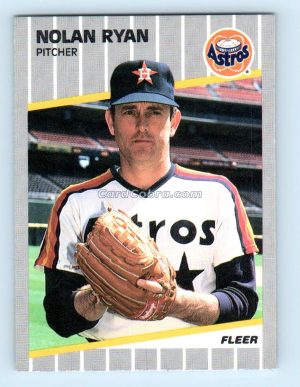 1989 Fleer #368 Nolan Ryan Houston Astros