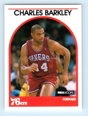 1989 Hoops #110 Charles Barkley Philadelphia 76ers