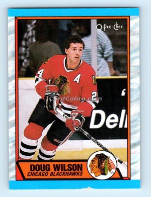 1989 O-Pee-Chee #112 Doug Wilson Chicago Blackhawks