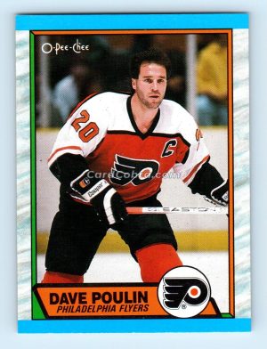 1989 O-Pee-Chee #115 Dave Poulin Philadelphia Flyers