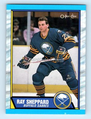 1989 O-Pee-Chee #119 Ray Sheppard Buffalo Sabres