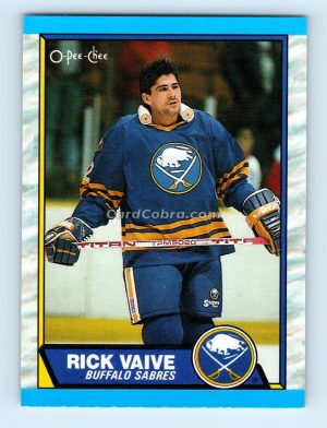 1989 O-Pee-Chee #125 Rick Vaive Buffalo Sabres