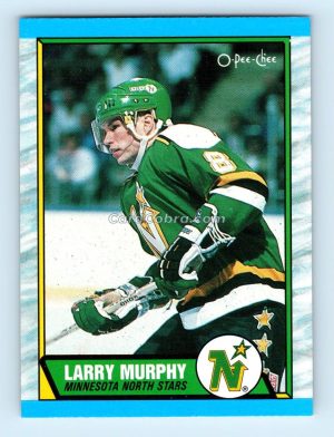 1989 O-Pee-Chee #128 Larry Murphy Minnesota North Stars