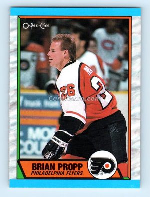 1989 O-Pee-Chee #139 Brian Propp Philadelphia Flyers