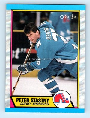 1989 O-Pee-Chee #143 Peter Stastny Quebec Nordiques