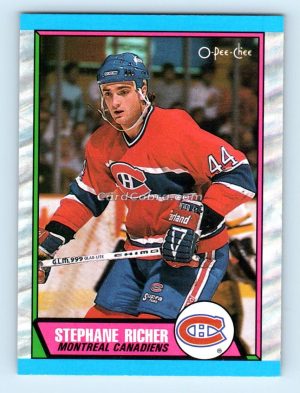 1989 O-Pee-Chee #153 Stephane Richer Montreal Canadiens