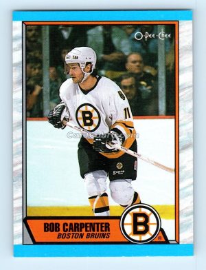 1989 O-Pee-Chee #167 Bob Carpenter Boston Bruins