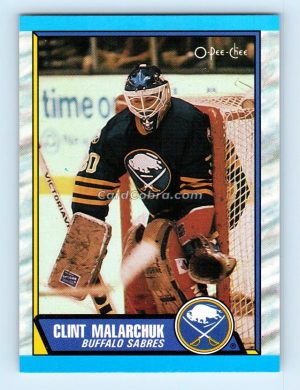 1989 O-Pee-Chee #170 Clint Malarchuk Buffalo Sabres