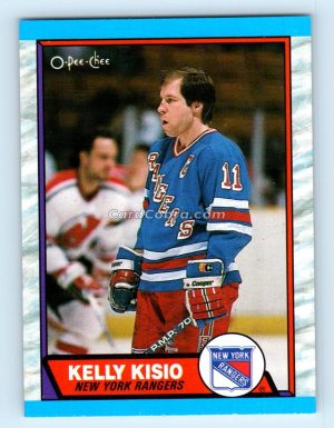 1989 O-Pee-Chee #171 Kelly Kisio New York Rangers