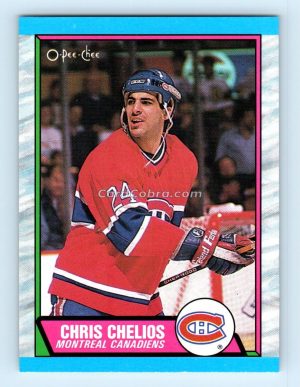 1989 O-Pee-Chee #174 Chris Chelios Montreal Canadiens