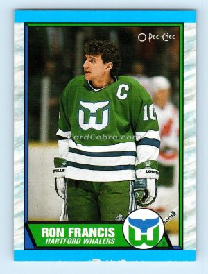 1989 O-Pee-Chee #175 Ron Francis Hartford Whalers