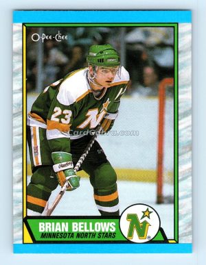 1989 O-Pee-Chee #177 Brian Bellows Minnesota North Stars