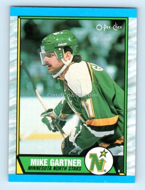 1989 O-Pee-Chee #30 Mike Gartner Minnesota North Stars