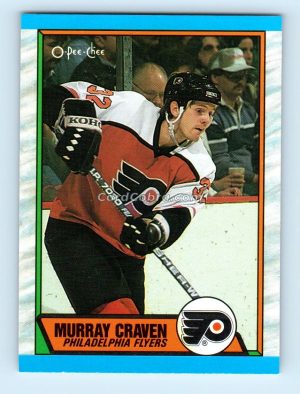 1989 O-Pee-Chee #44 Murray Craven Philadelphia Flyers