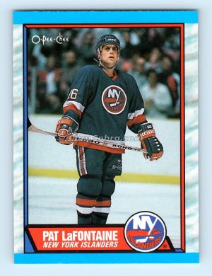 1989 O-Pee-Chee #60 Pat LaFontaine New York Islanders