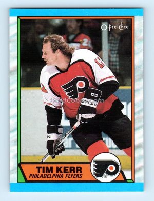 1989 O-Pee-Chee #72 Tim Kerr Philadelphia Flyers