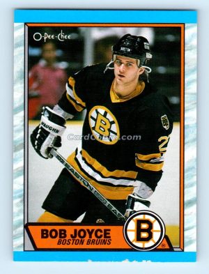 1989 O-Pee-Chee #73 Bob Joyce Boston Bruins