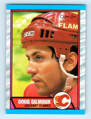 1989 O-Pee-Chee #74 Doug Gilmour Calgary Flames