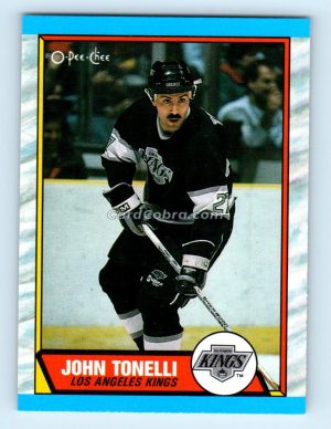 1989 O-Pee-Chee #8 John Tonelli Los Angeles Kings