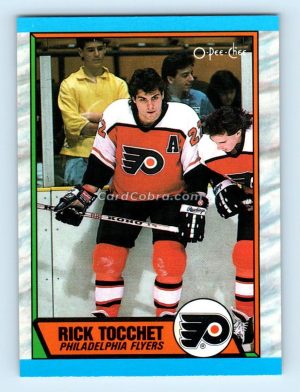 1989 O-Pee-Chee #80 Rick Tocchet Philadelphia Flyers