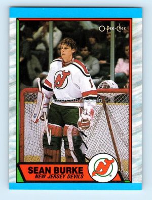 1989 O-Pee-Chee #92 Sean Burke New Jersey Devils