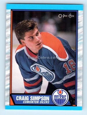 1989 O-Pee-Chee #99 Craig Simpson Edmonton Oilers