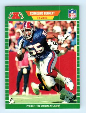 1989 Pro Set #17 Cornelius Bennett Buffalo Bills