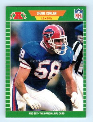 1989 Pro Set #19 Shane Conlan Buffalo Bills