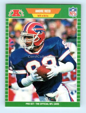 1989 Pro Set #26 Andre Reed Buffalo Bills