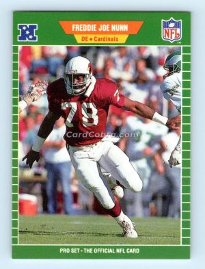 1989 Pro Set #336 Freddie Joe Nunn Phoenix Cardinals