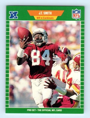 1989 Pro Set #339 J.T. Smith Phoenix Cardinals