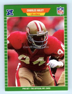 1989 Pro Set #378 Charles Haley San Francisco 49ers