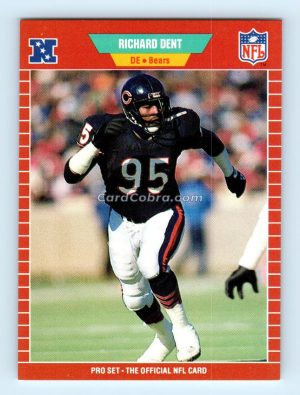 1989 Pro Set #38 Richard Dent Chicago Bears