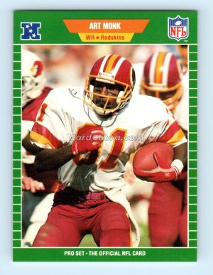 1989 Pro Set #433 Art Monk Washington Redskins