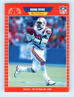 1989 Pro Set #468 Irving Fryar New England Patriots