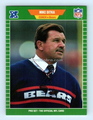 1989 Pro Set #53A Mike Ditka Chicago Bears