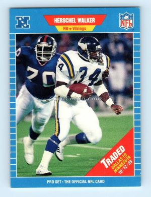 1989 Pro Set #561 Herschel Walker Minnesota Vikings