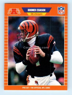 1989 Pro Set #58 Boomer Esiason Cincinnati Bengals