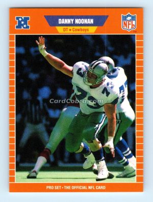 1989 Pro Set #94 Danny Noonan Dallas Cowboys Rookie Card