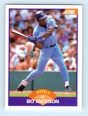 1989 Score #330 Bo Jackson Kansas City Royals