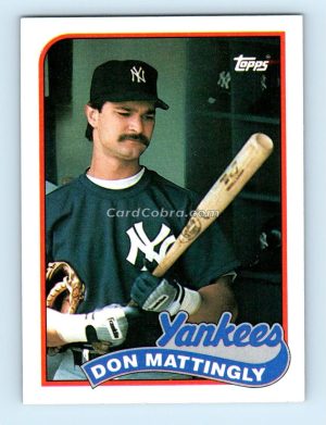 1989 Topps #700 Don Mattingly New York Yankees