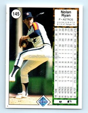 1989 Upper Deck #145 Nolan Ryan Houston Astros